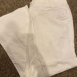 Venezia wide leg white jeans